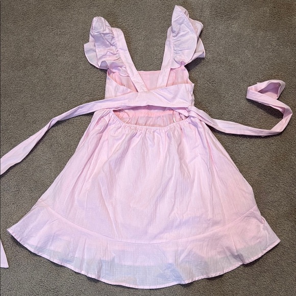 Le Lis Pink Ruffled Tiered Sundress - Picture 4 of 7